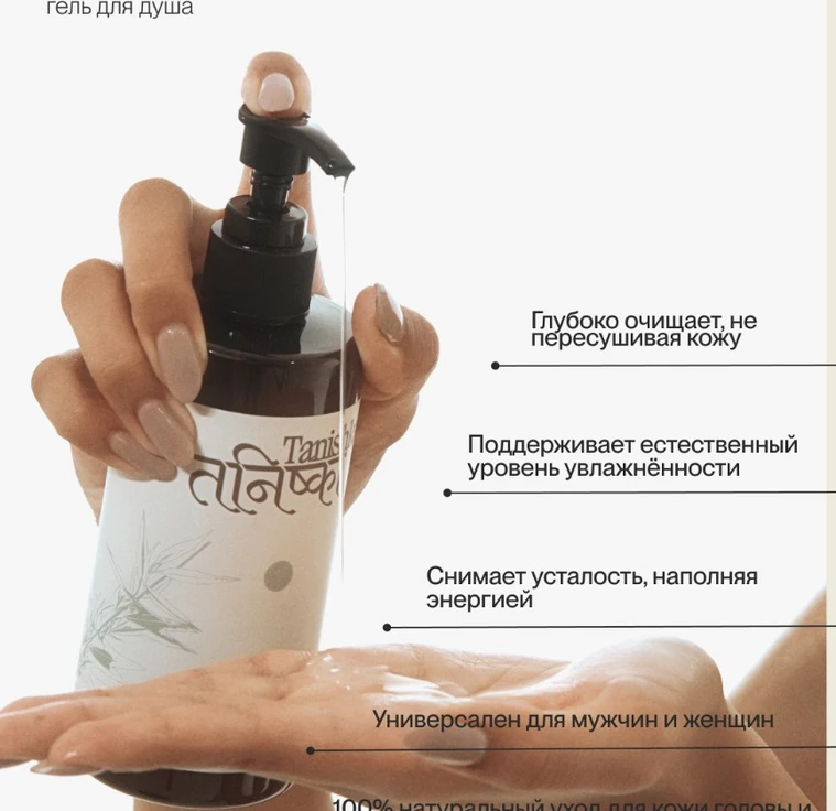 Гель для душа BAMBOO-WHITE TEA min 4