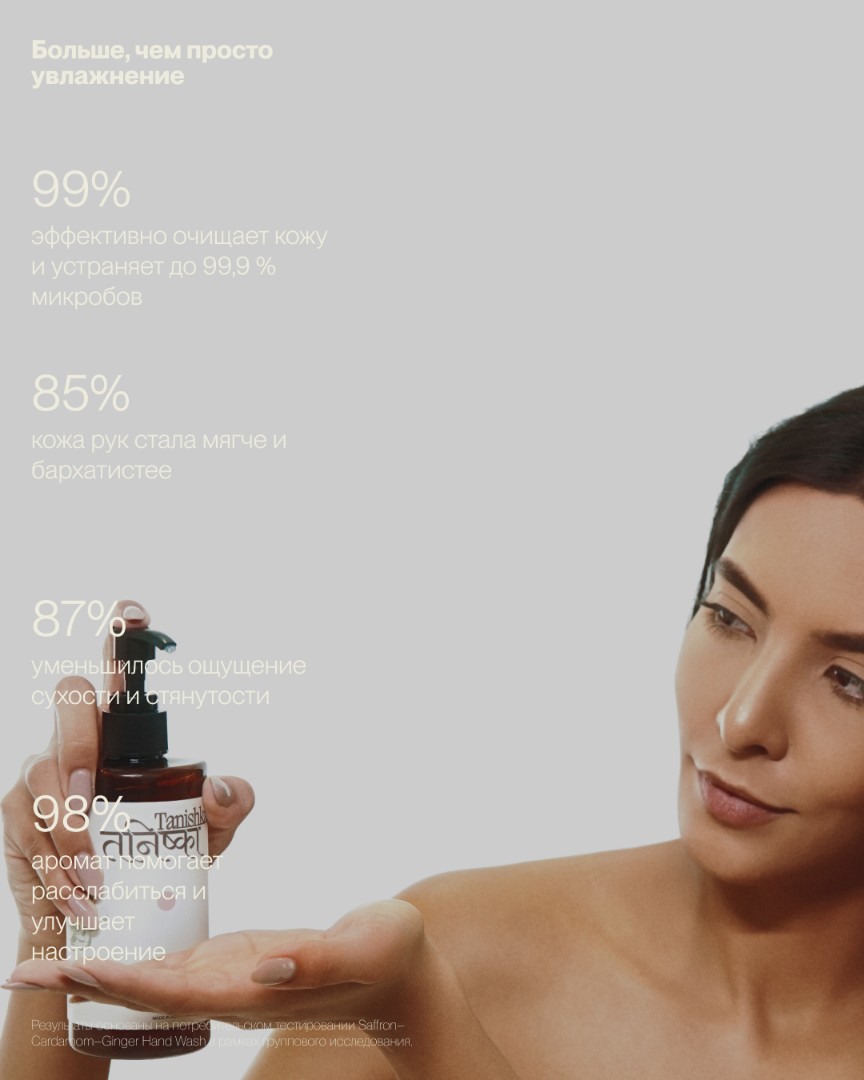 Жидкое мыло для рук SAFFRON-CARDAMON-GINGER 2