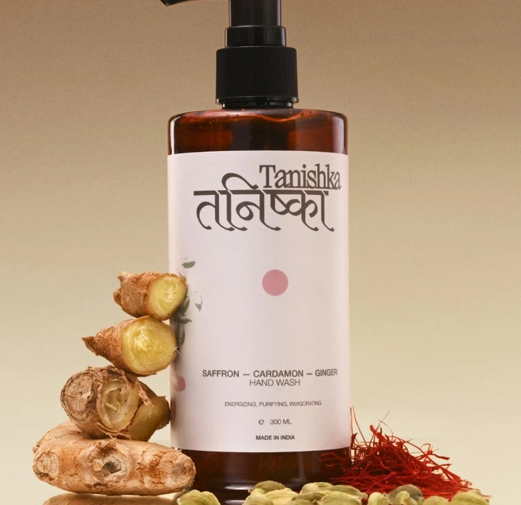 Жидкое мыло для рук SAFFRON-CARDAMON-GINGER