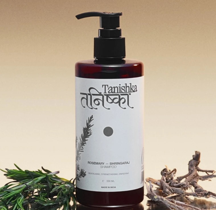 Укрепляющий шампунь для волос ROSEMARY-BHRINGARAJ